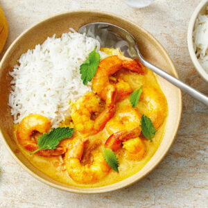 Crevetten Curry