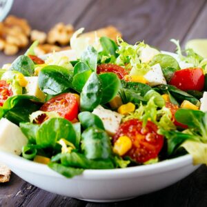 Gemischter Salat der Saison